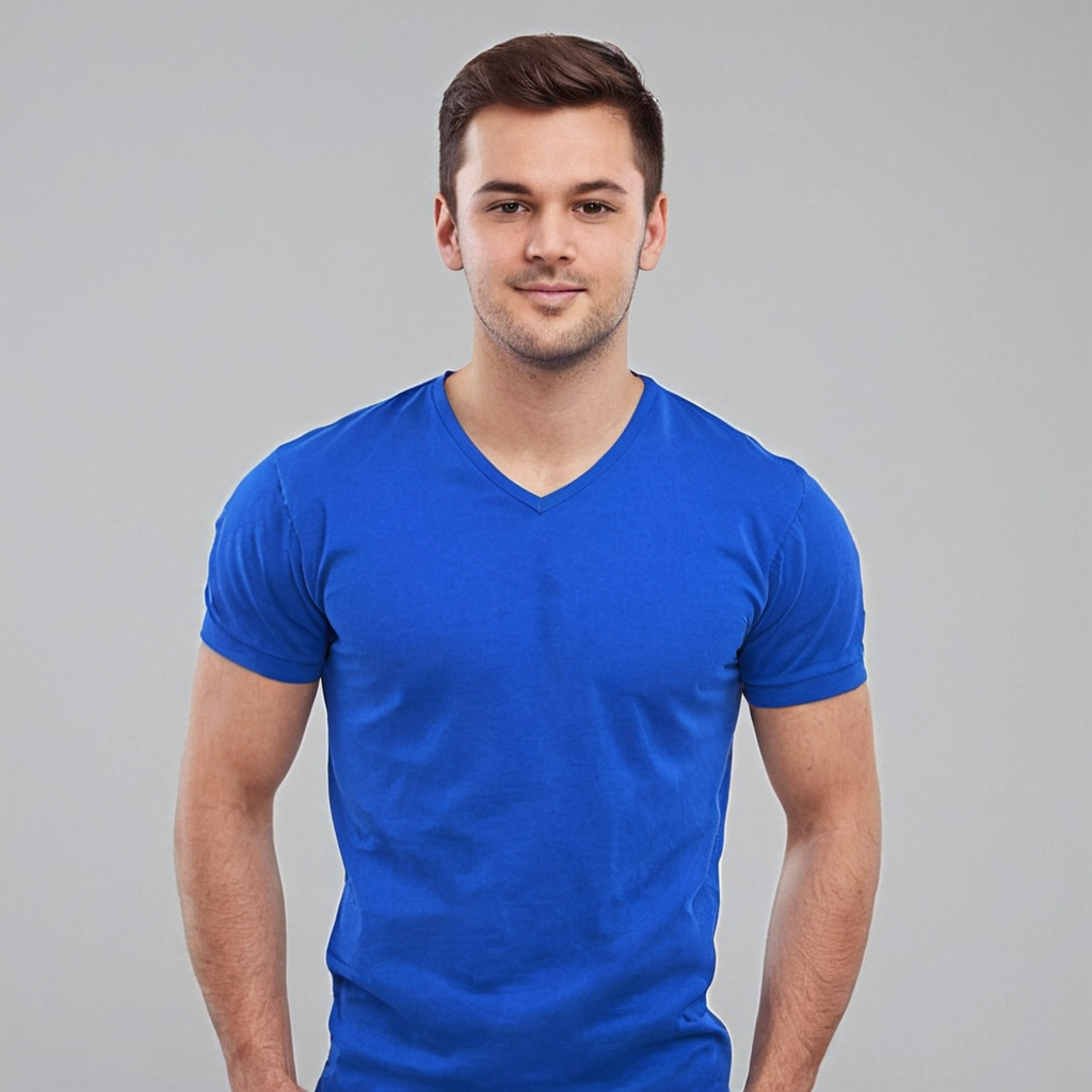 V-Neck T-Shirts from TShirts and Shirts Supplier in Bangalore – Soft Cotton Fabric